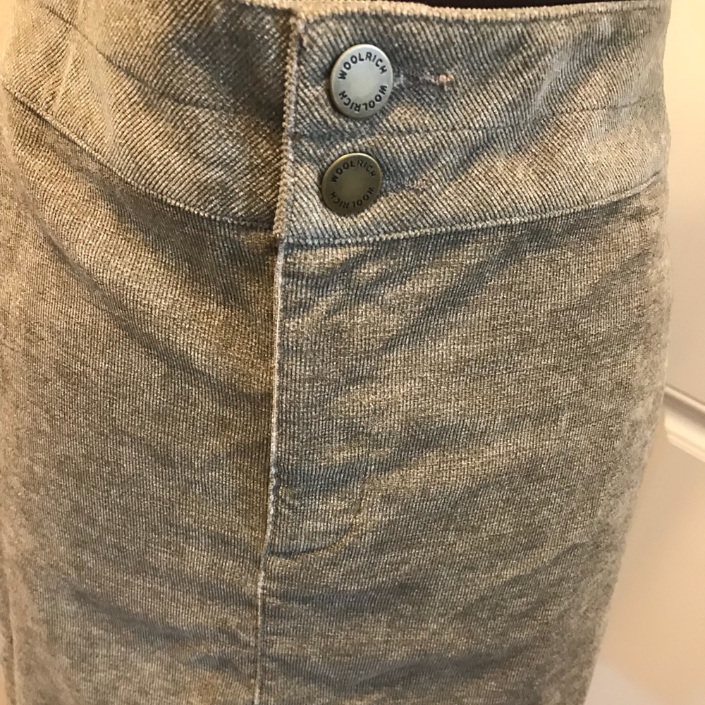 Woolrich  || Full Length Brown corduroy Skirt - Picture 2 of 7